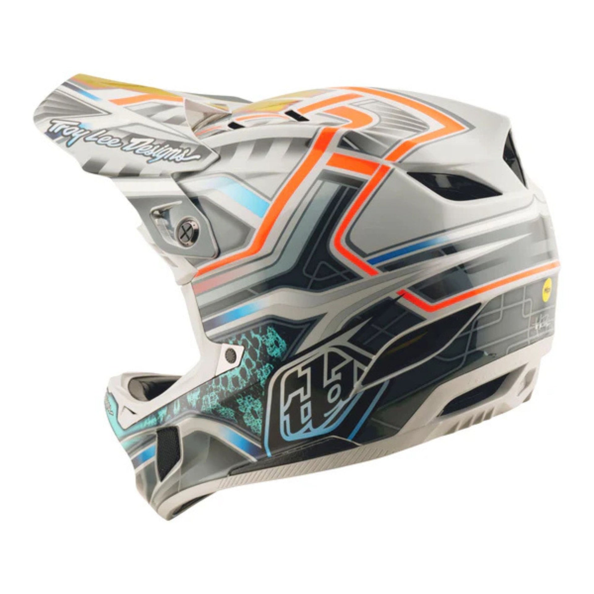 D4 Composite Helmet; Lowrider Gray